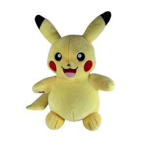Build A Bear Workshop Pikachu Plush Stuffed Animal Yellow Electric Pokemon Toy